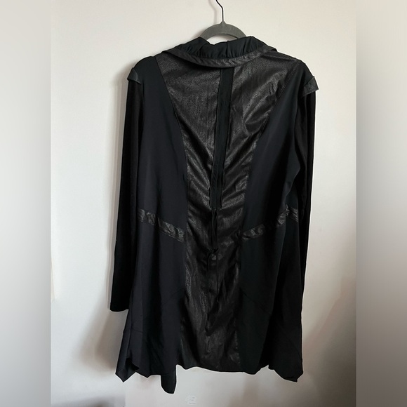 CRISCA Black Zip-up Jacket Dress - Picture 13 of 16